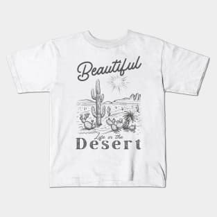 Desert Landscape Desert Lover Kids T-Shirt